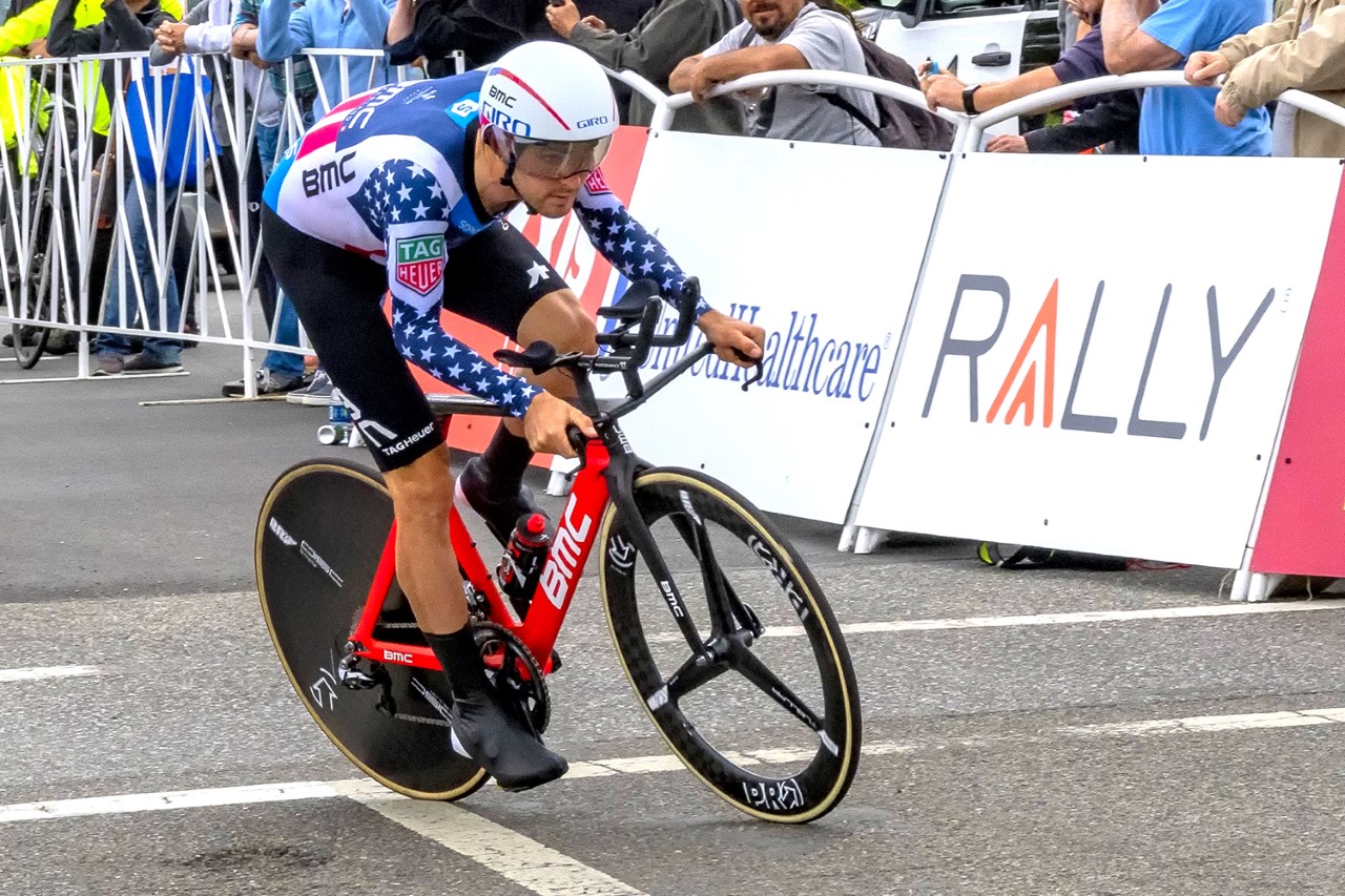 Joey Rosskopf on a tight turn during a race for how to prepare for a season