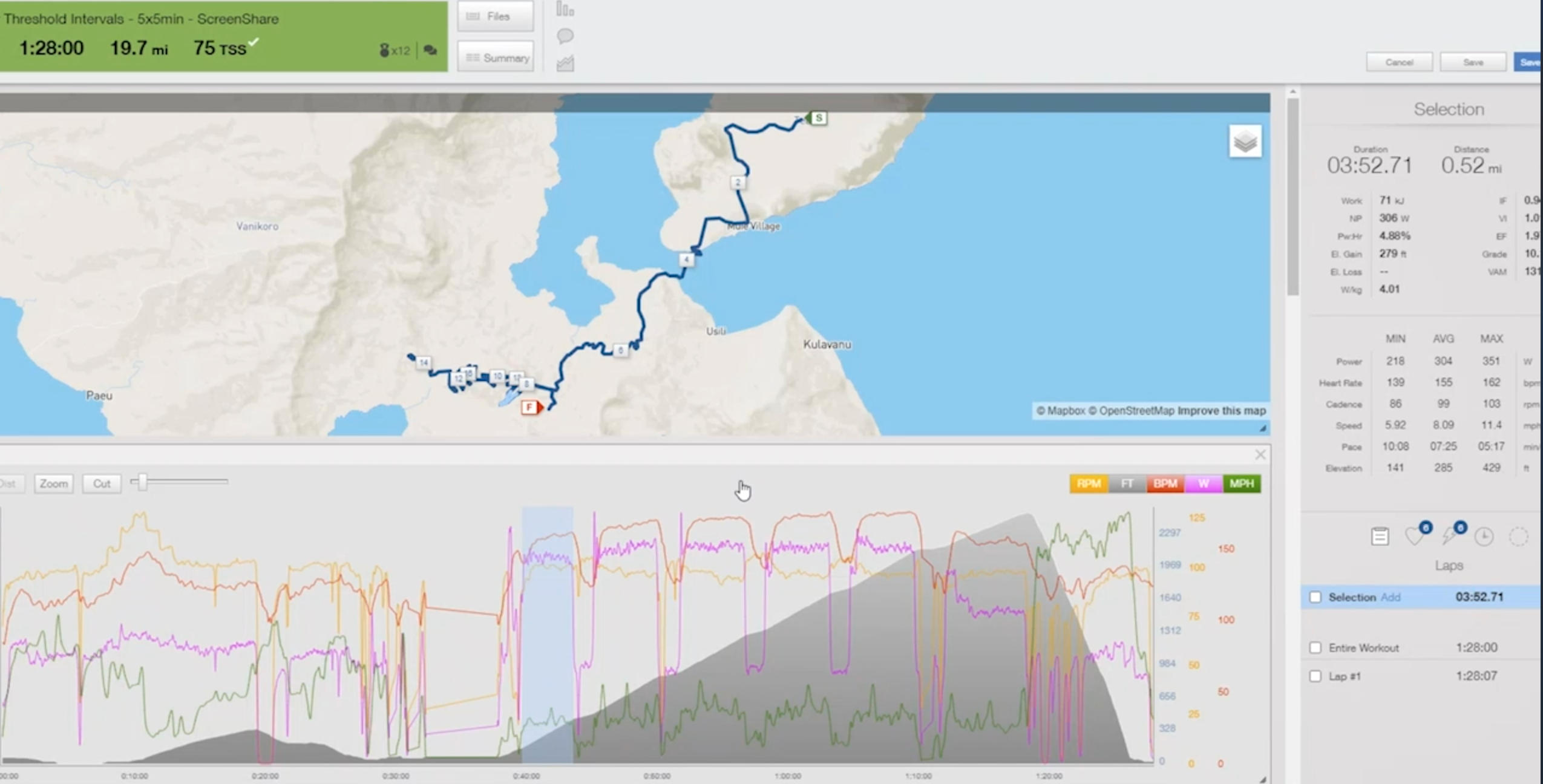 5x5 Interval Analysis