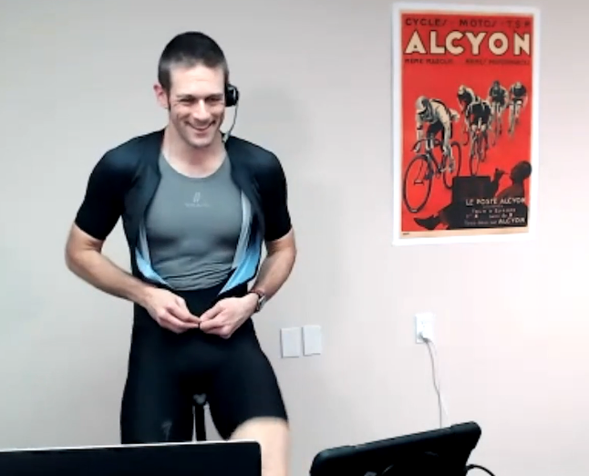 warm-up and seated stomps