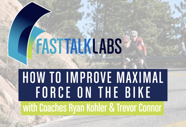 improve maximal force on the bike