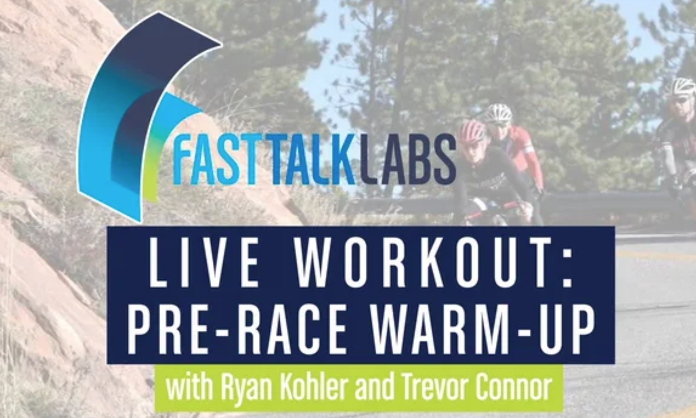 Live workout pre-race warm-up