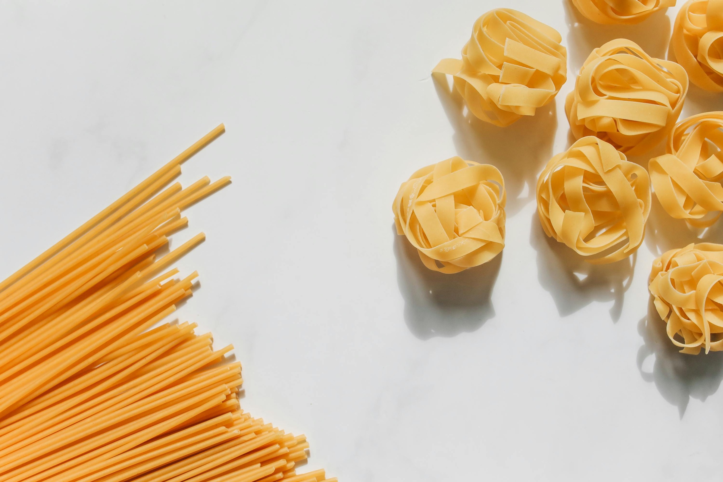 Fettuccine and Spaghetti for Gluten and its effects on longevity and heart disease