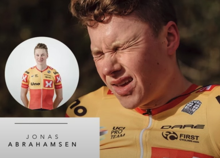 Jonas Abrahamsen Zwift indoor cycling workout ride