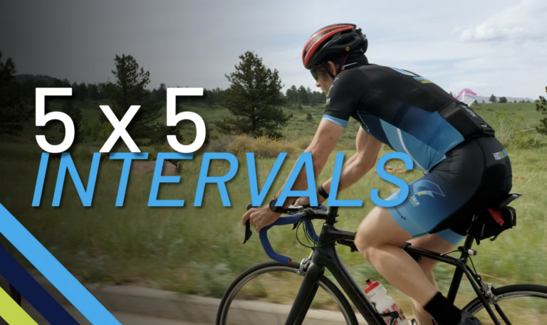 5x5 Intervals Cycling Workout