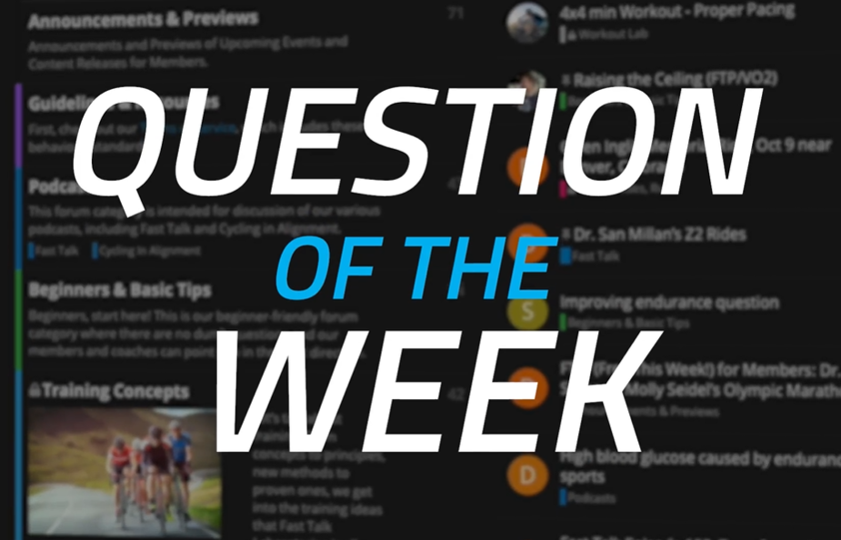 Fast Talk Labs Forum Question of the Week