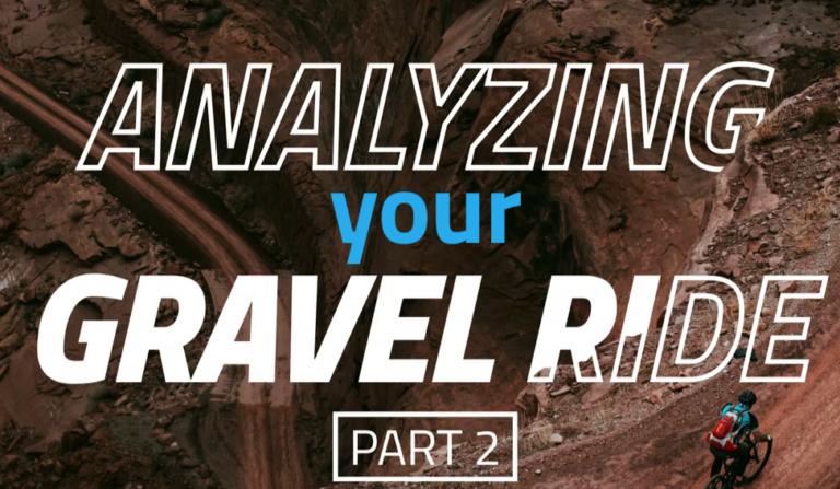 Analyzing your gravel ride