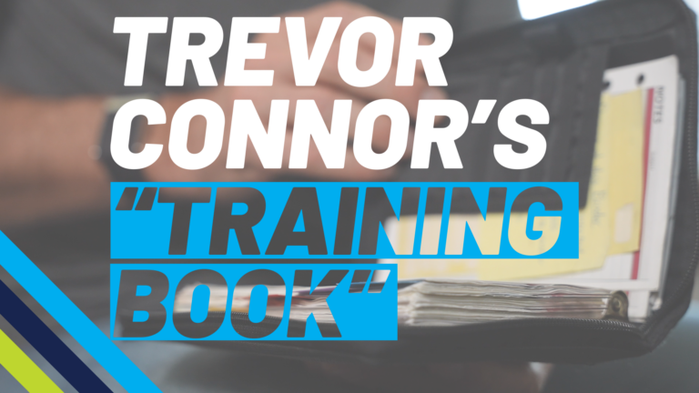 Trevor Connor’s “Training Book”