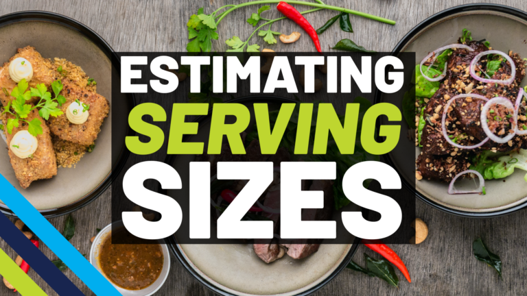 How to Estimate Serving Sizes