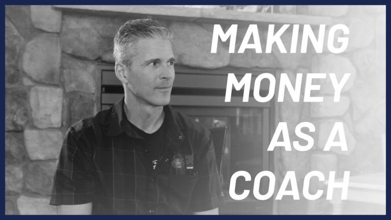 Title card for Making Money as a Coach