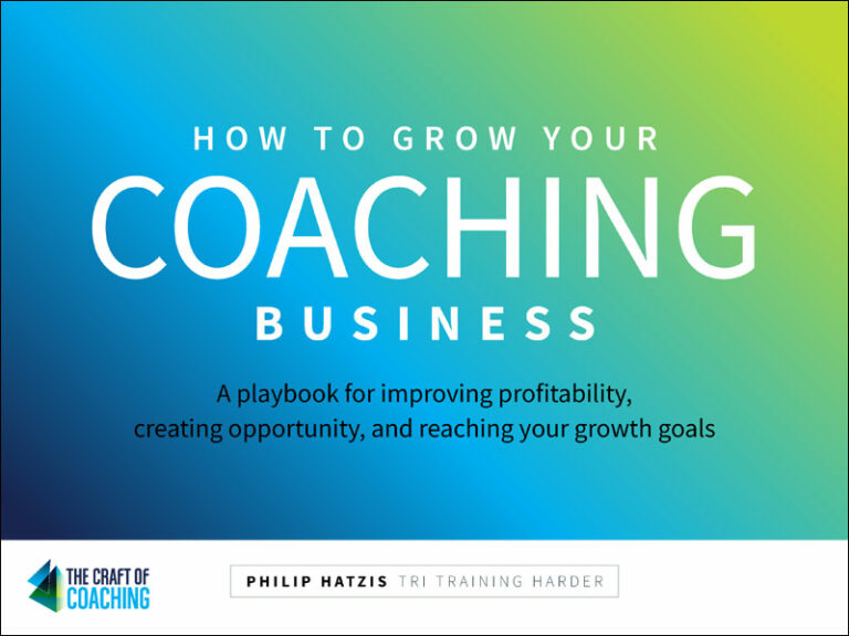 How to Grow Your Coaching Business Philip Hatzis The Craft of Coaching Playbook