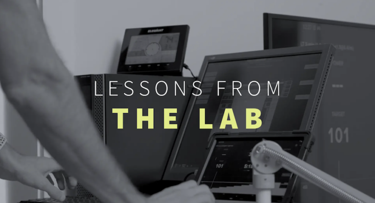 Lessons From The Lab title card
