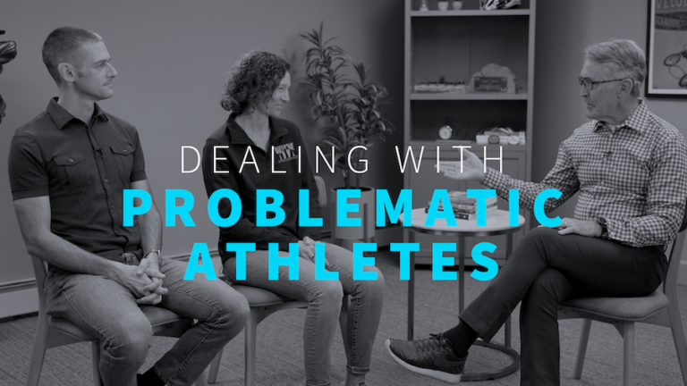 Ryan Kohler, Alison Freeman, and Joe Friel in conversation