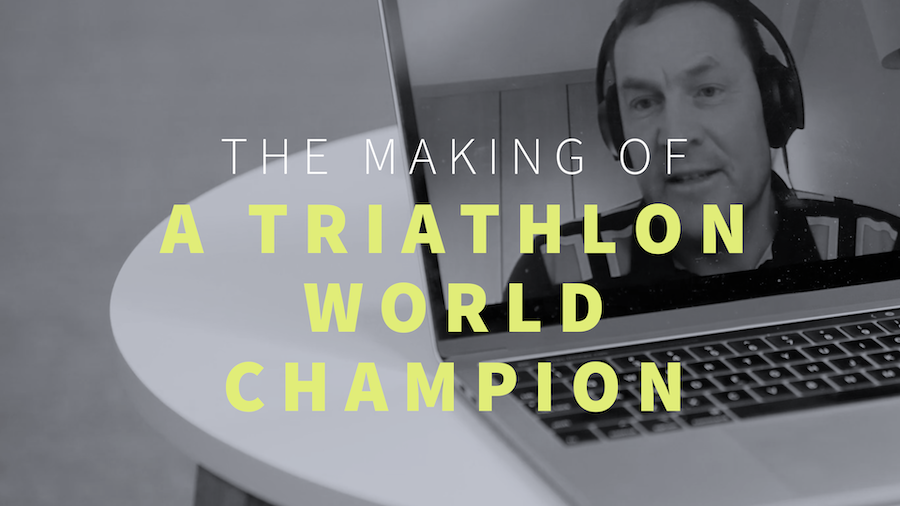 The Making of a Triathlon World Champion title card