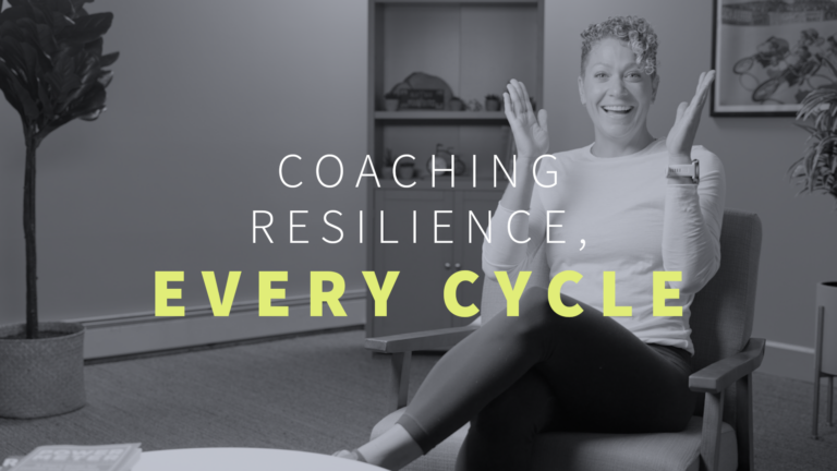 Lauren Vallee sitting in a chair