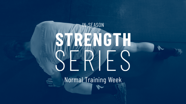In-season strength series normal training week thumbnail
