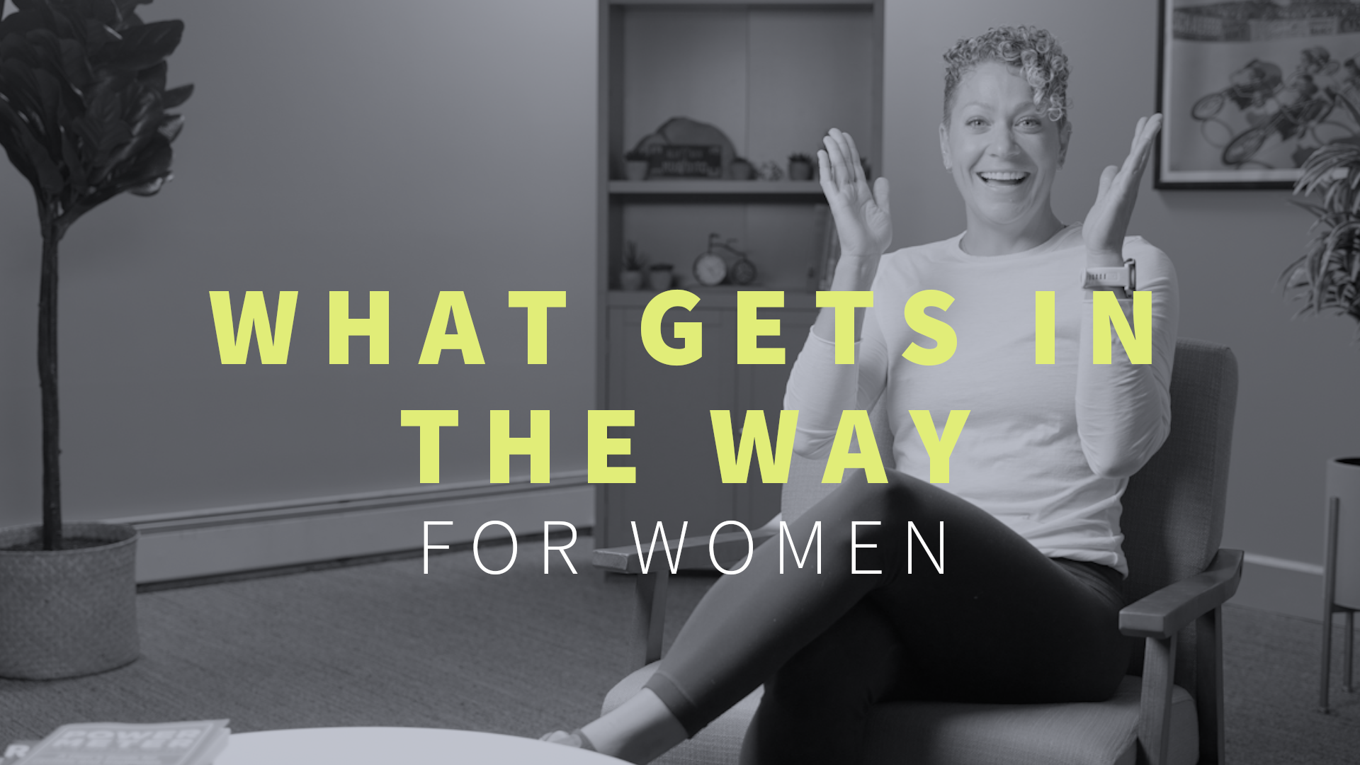 Lauren Vallee sitting in a chair