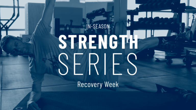 In-season strength series recovery week thumbnail