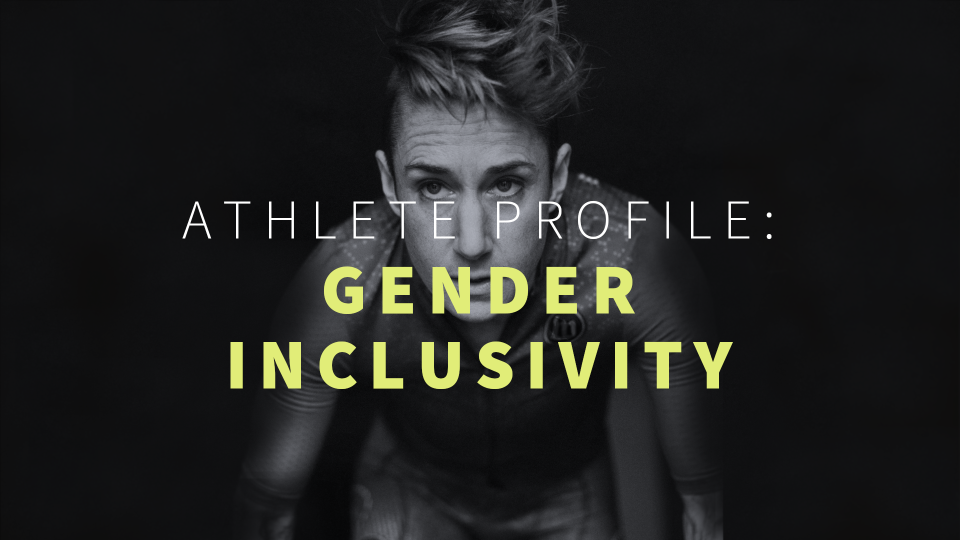 Title card for Rach McBride on gender inclusivity in sport