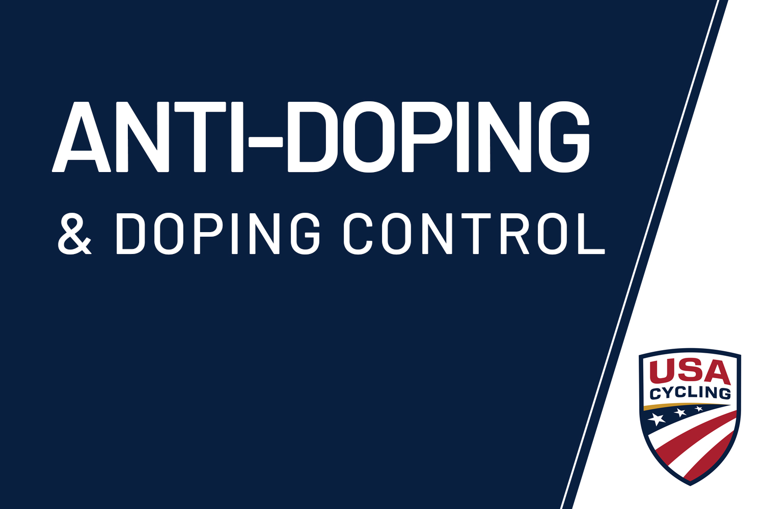 USA Cycling Course: Anti-Doping and Doping Control