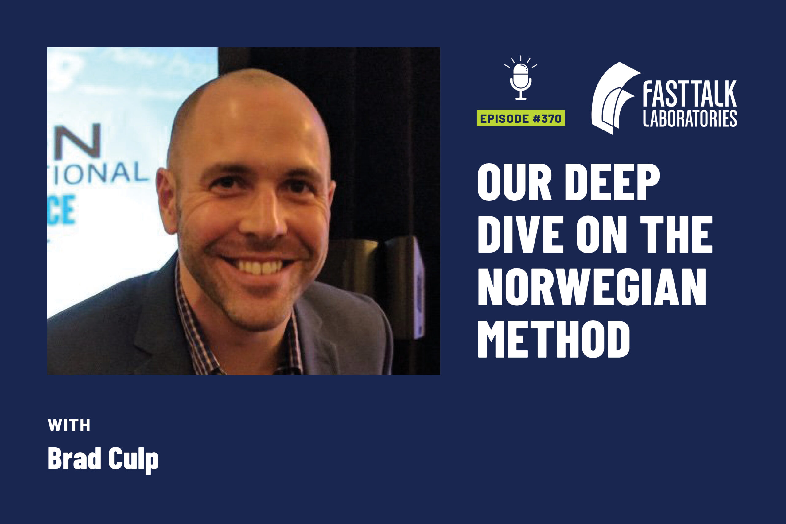 Fast Talk epsiode 370 with Brad Culp