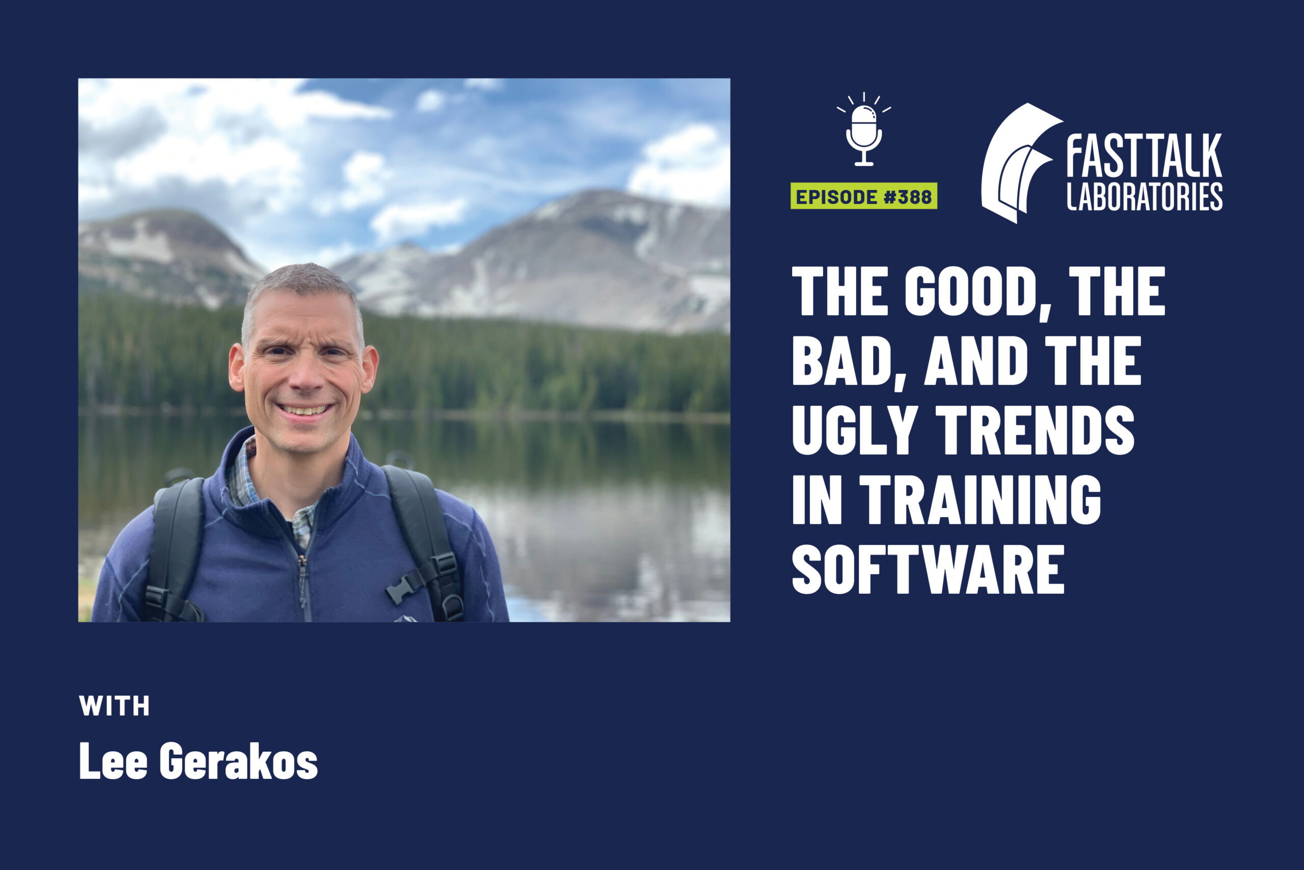 Fast talk episode 388 with Lee Gerakos