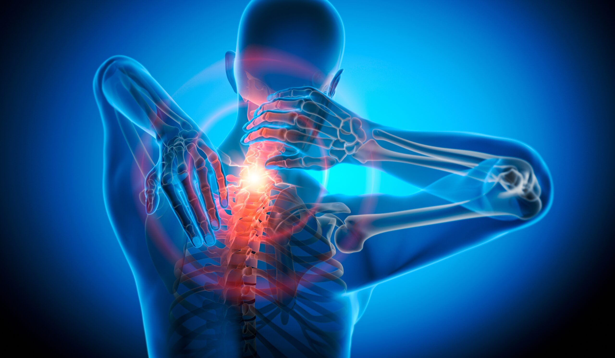 neck pain, or "tight upper traps" in cyclists